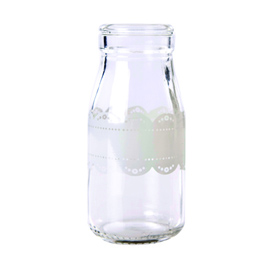 Traditional Glass - Milk doily bottle