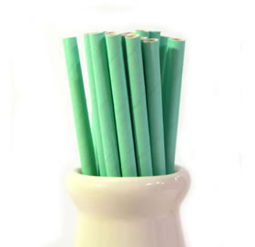 Paper Straws - Solid spearmint